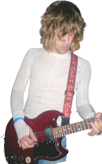Nate VanDerPol playing guitar