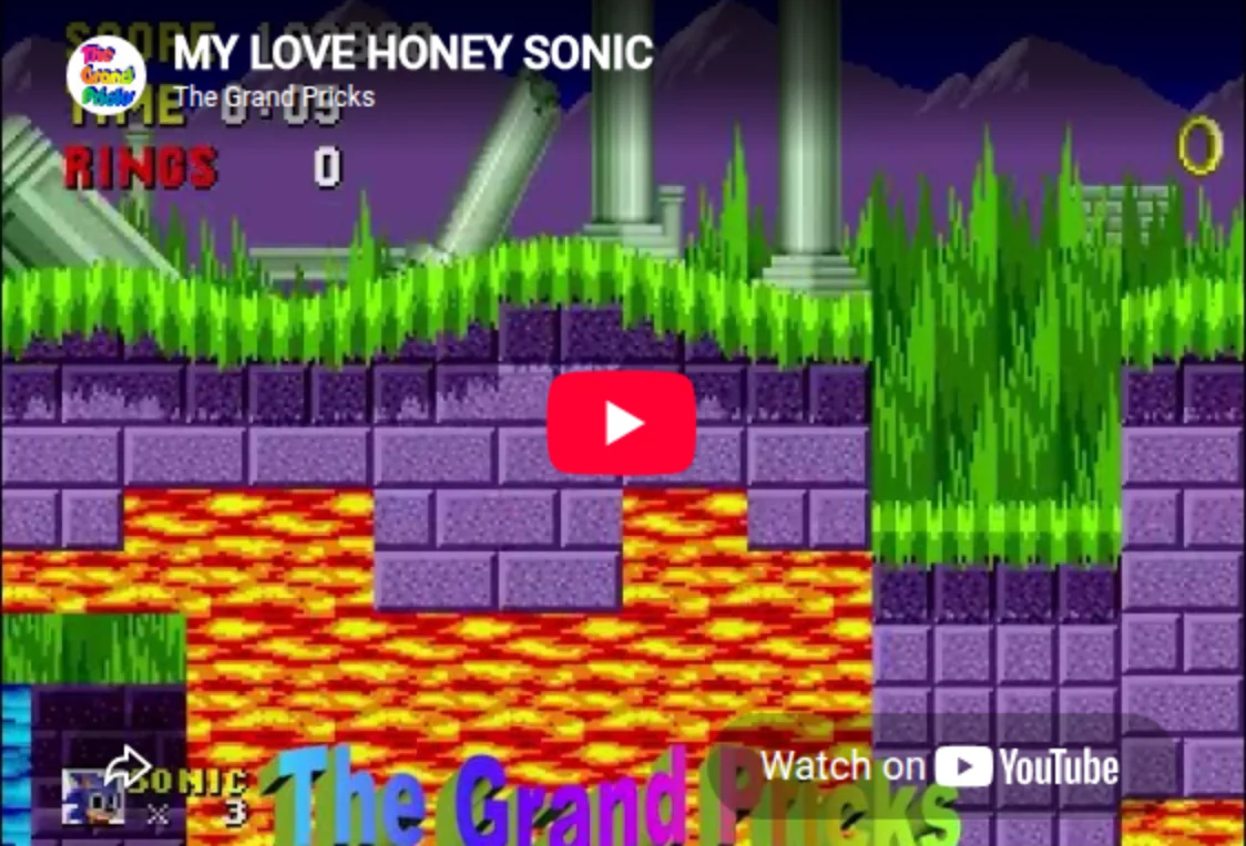 YouTube Video, MY LOVE HONEY SONIC